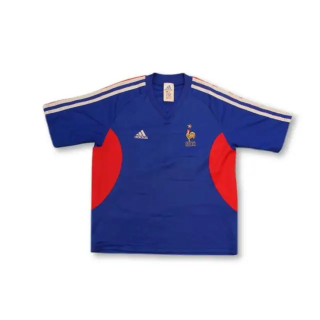 Maillot de football domicile enfant équipe de France 2002-2003