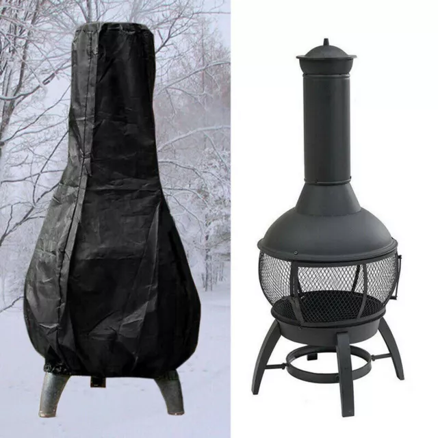 Chiminea Chimenea Chimnea Cover Large Waterproof 1.2M Heavy Duty Protector UK