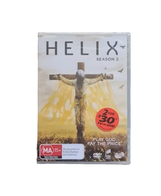 Helix Season 2 (DVD, 2015) 3 Disc Set - Region 4 | Brand New & Sealed