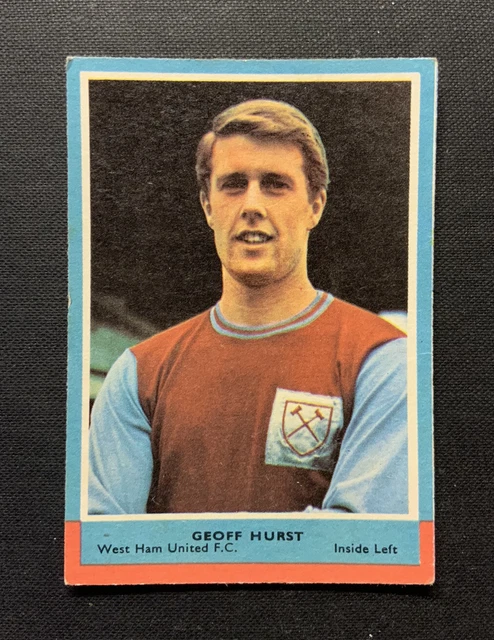 GEOFF HURST  #36 | 1964 A&BC Football Quiz | Rookie | Football Card