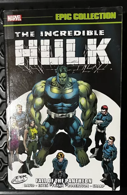 Incredible Hulk Epic Collection #21 Fall of the Pantheon Marvel Graphic Novel