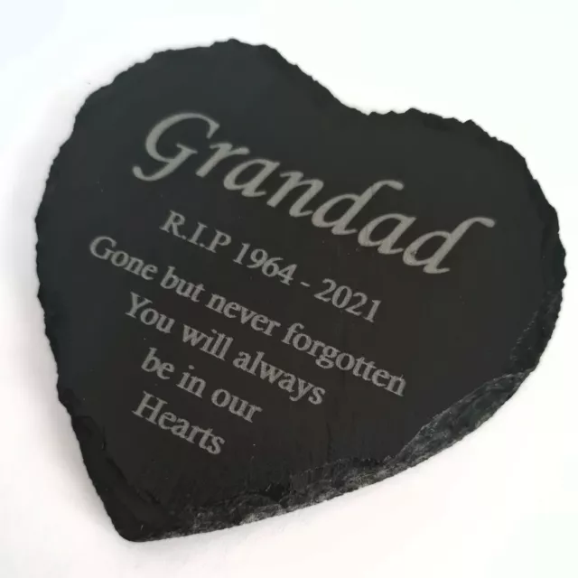 Memorial / Memory Plaque, Any Name, Grave stone personalised Text. Engraved
