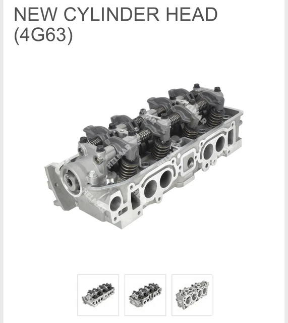 Mitsubishi Forklift Engine 4G63 Cylinder Head MD192297