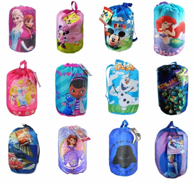 Camping Slumber Sleeping Bag + Backpack Disney Doc McStuffins Girl Age 3+ NEW 3