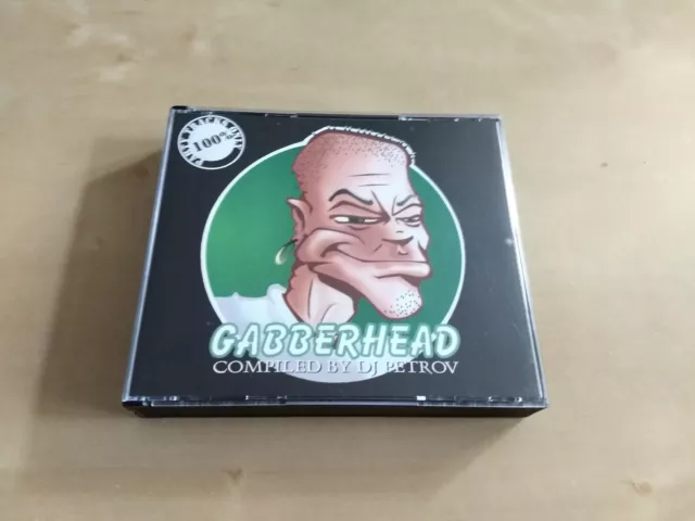 DJ Petrov – Gabberhead 1997 2xCD Hardcore Gabber Techno Thunderdome