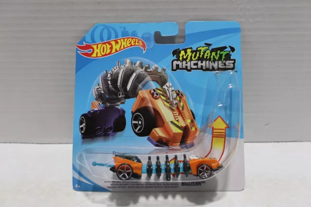 Hot Wheels Mutant Machines BUZZERK Diecast Car Mattel VHTF RARE