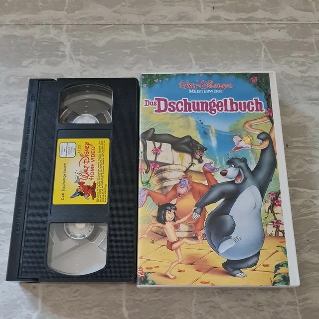 Das Dschungelbuch Vhs 1122 25 Wert DAS DSCHUNGELBUCH VHS Video Kassette Walt Disneys Meisterwerk 1122/25
