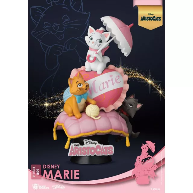 Beast Kingdom Disney Classic Animation Series diorama Marie - Les Aristochats -