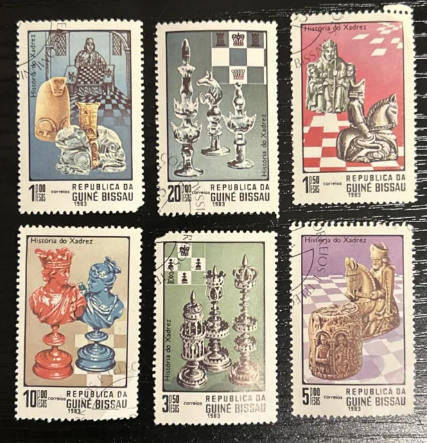 Guinea-Bissau Stamp: Lot of 6
