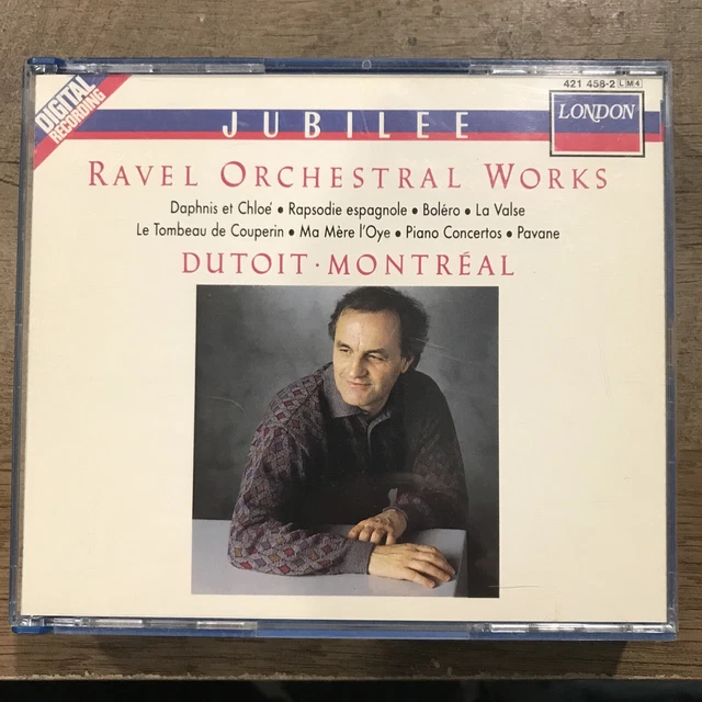 RAVEL - ORCHESTRAL Works - Charles Dutoit - Decca CD 410 254-2