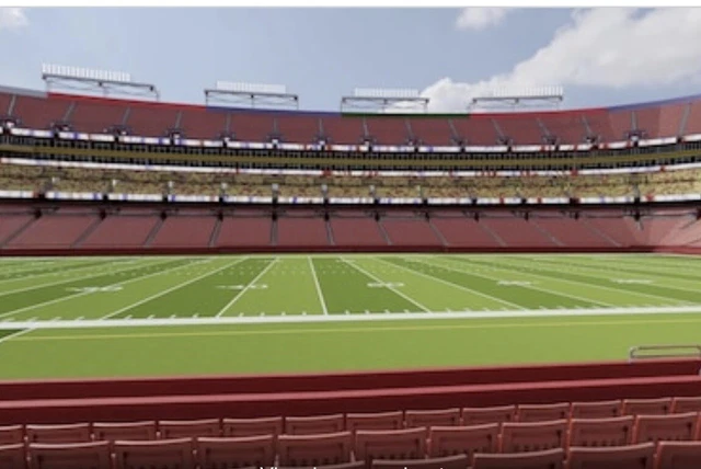 San Francisco 49ers Washington Commanders 12/31 tickets sec 122 row 7, 2 tickets