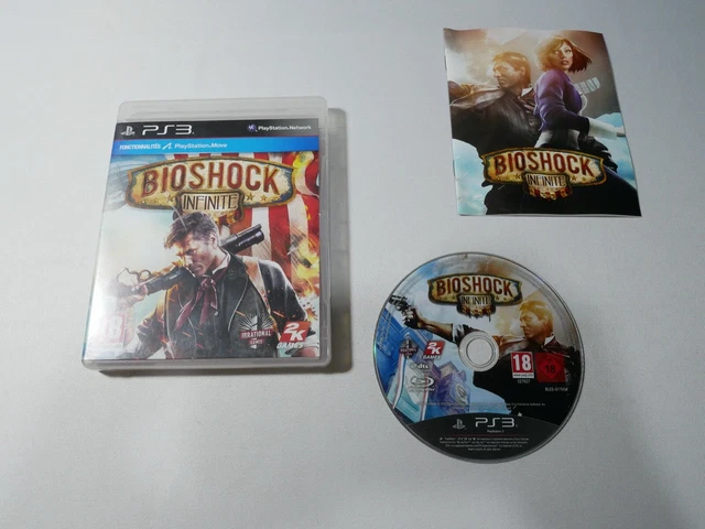 Jeu Bioshock Infinite PS3 - Version Française PAL Complète (boîte, Notice), Bon état