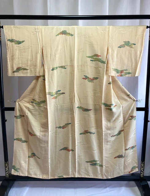 Vintage Japanese kimono - Beautiful Silk Kimono robe