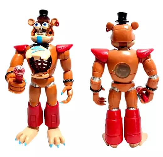 GLAMROCK FREDDY FAZBEAR figure 8 FNAF Five Nights at Freddy's