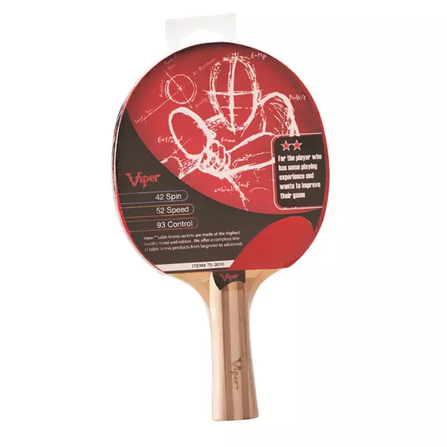 Viper Table Tennis Max Trajectory Ping Pong Paddle Racket