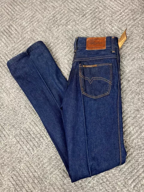 Vintage Sedgefield Prep Boot Jeans Adult Size 26x35 Blue Dark Wash Denim NWT