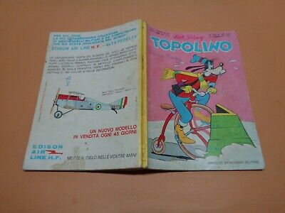 Topolino N° 795 Originale Mondadori Disney Mb/Ott 1971 Bollini+Inserto+Cedola