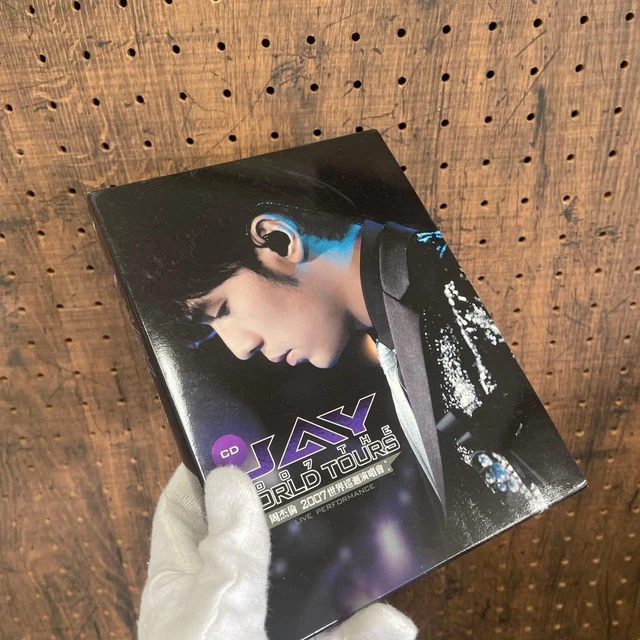 JAY CHOU 2007 The World Tours CD DVD Live Album Used $1,937.02