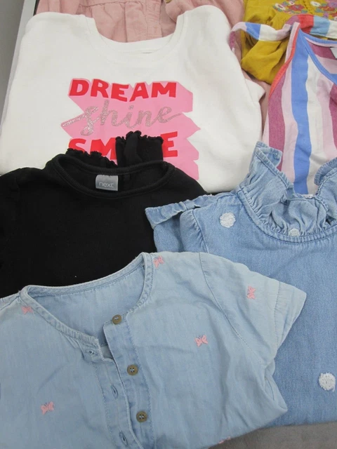 Girls Clothing Bundle Size 2-3 3-4 Years Job Lot Tops Coat 3