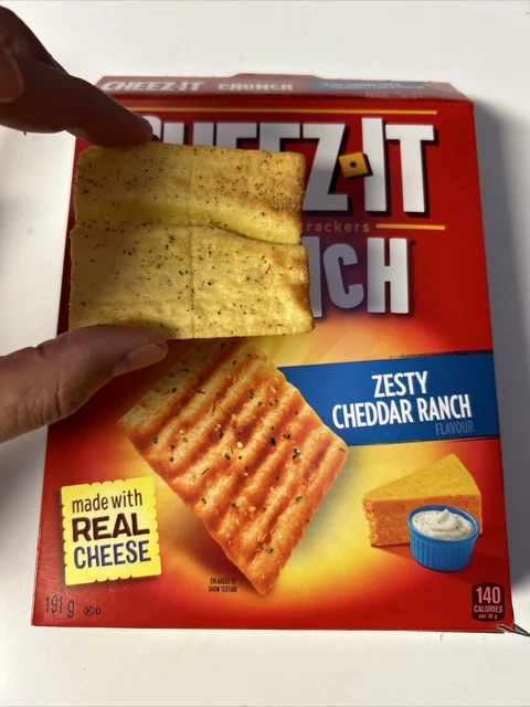 RARE “CHEESE IT CRUNCH ZESTY CHEDDAR RANCH” Shaped Like Grand Canyon $5 ...