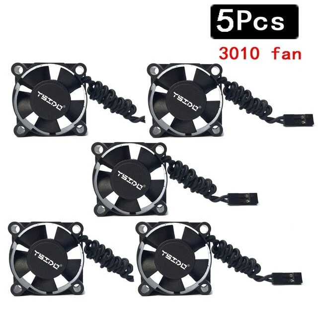 YSIDO 16000RPM 40mm 35mm 30mm Cooling Fan for Hobbywing Traxxas Redcat Axial