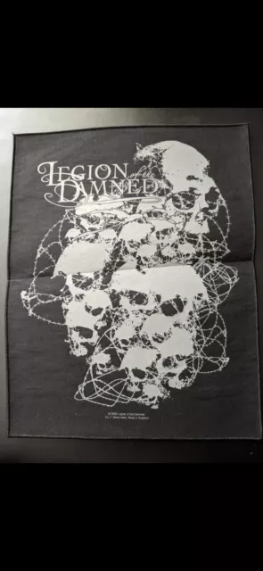 Legion Of The Damned Skulls Rückenaufnäher- Backpatch NEU & OFFICIAL