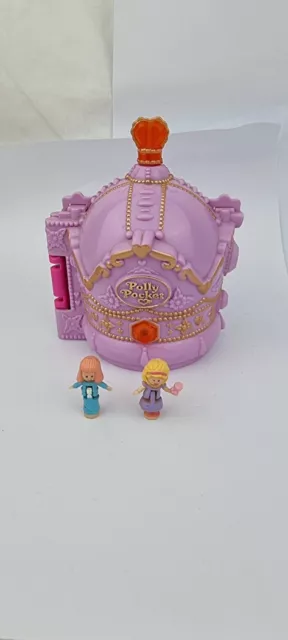 Vintage Polly Pocket Disney Crown Palace 99% complete 1996 By Bluebird toys