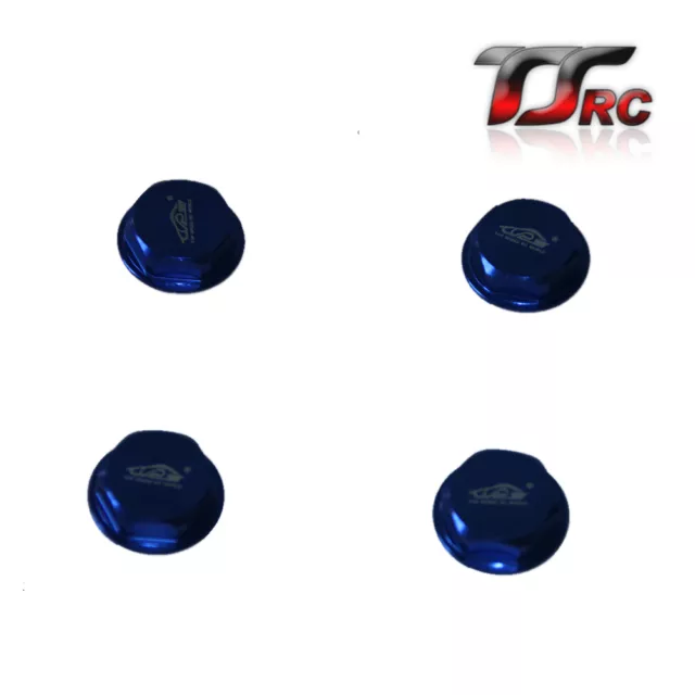 TSRC Tuning Aluminium Radmutter Blau für HPI Baja 5B 5T 5SS