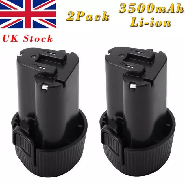 2Pack 3.5AH 10.8V Lithium-ion Battery for Makita BL1013 BL1014 194550-6 194551-4