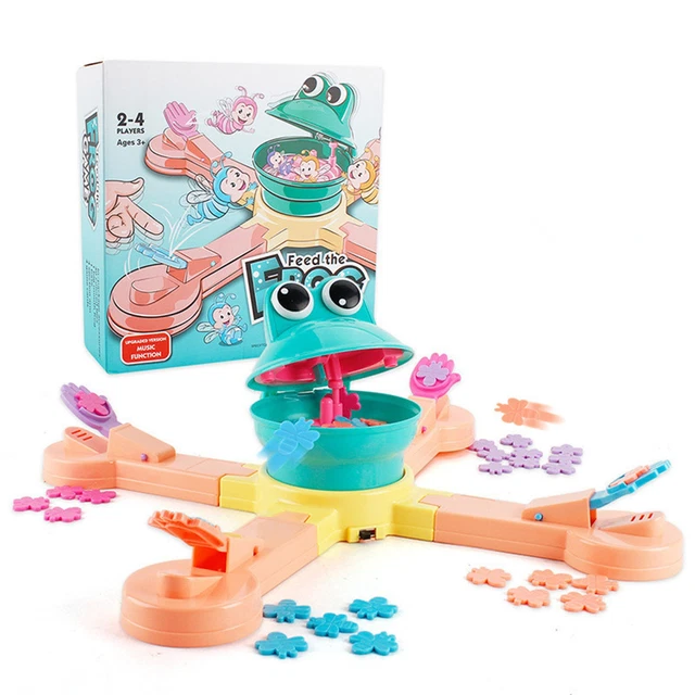 Feeding Frog Game Toy Funny Educational Parent-Child Interactive Toy