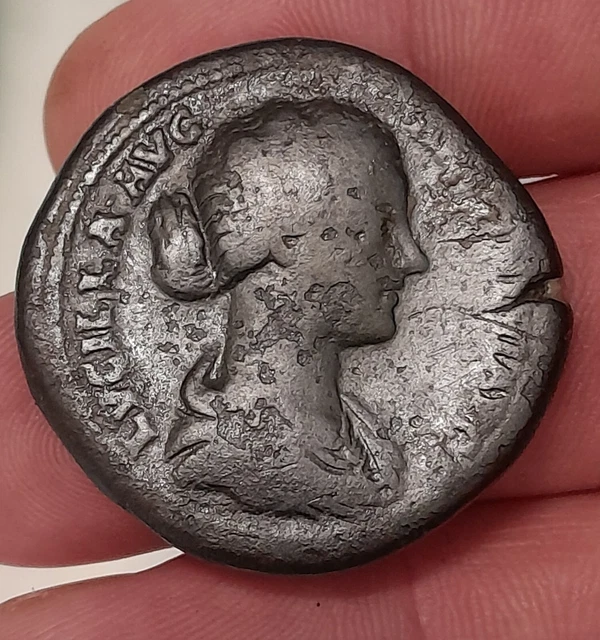 monnaie romaine sesterce ( Lucille)