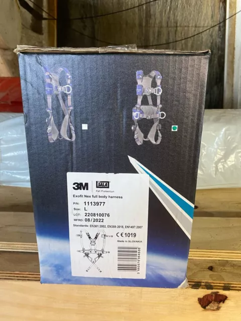 3M™ DBI-SALA® ExoFit NEX™ 1113977 Blue, Large- Working From Height Harness