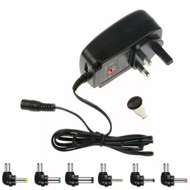 Universal Mains AC/DC Power Adaptor Supply UK Plug Charger 3-12V USB Adapter new 2