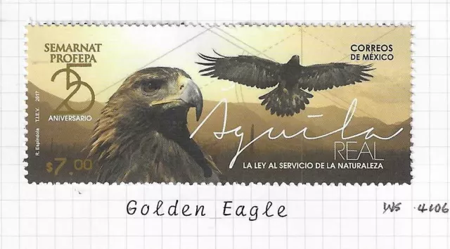 Mexico Golden  Eagle. MINT hinged