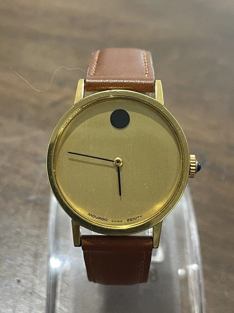 Montre Mécanique Movado Zénith Muséum Ref 20.0520.355 Vintage