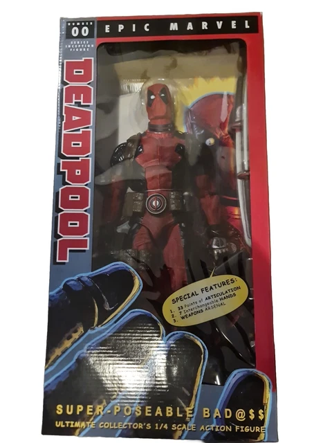 NEW NECA 61384 Marvel Classics Deadpool 1 4 1 4 Scale Action