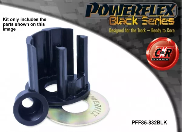 Powerflex Black Low EngMnt Large Insert For VW Golf MK7 4WD, R 12on PFF85-832BLK