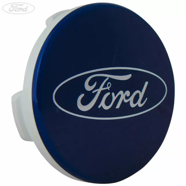 Genuine Ford Fiesta Focus EcoSport Blue Alloy Wheel Centre Cap 54mm X1 1429118
