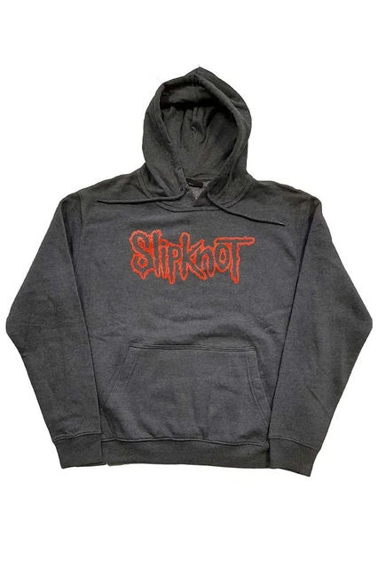 Slipknot Hoodie Tribal S Band Logo new Official Unisex Grey Pullover