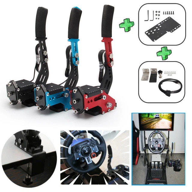 Racing Games Handbrake 14Bit USB SIM Kits for Steering Wheel Stand G29 G920 PC