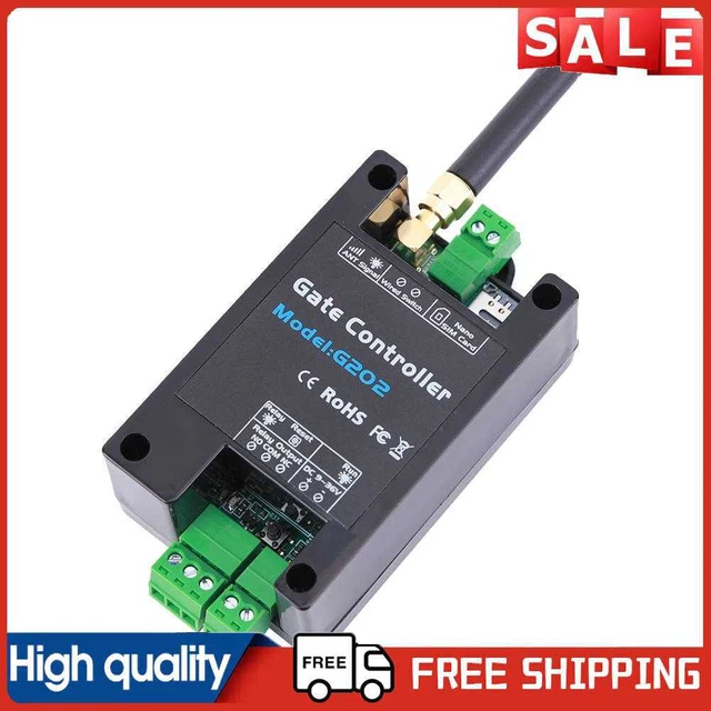 Interruptor de relé abridor de puerta de acceso inalámbrico 2G control remoto GSM