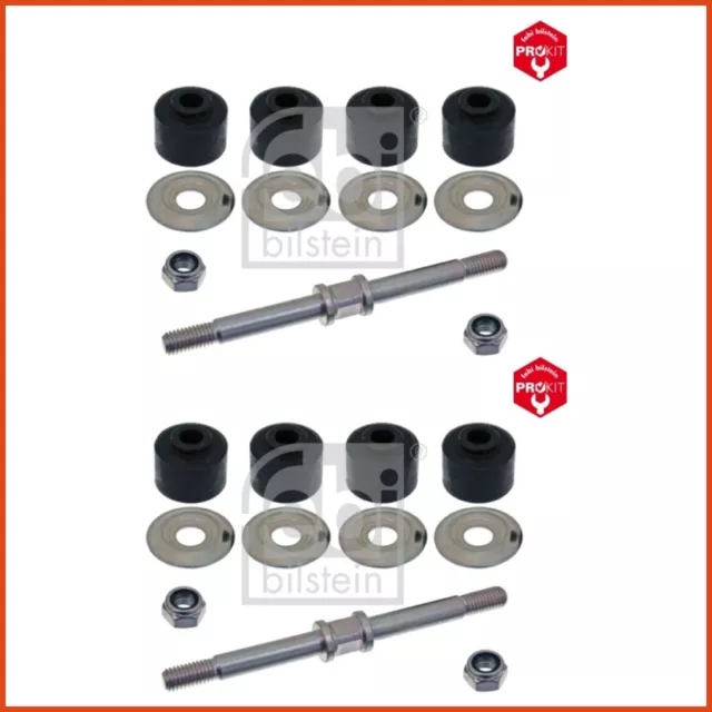 2 x FEBI KOPPELSTANGE PENDELSTÜTZE STABILISATOR SET VORNE TOYOTA 3835331