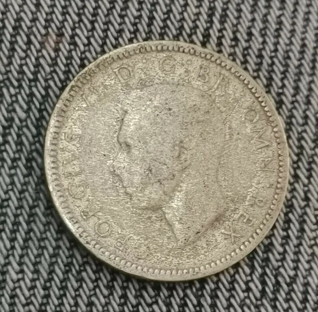 GRAN BRETAGNA 6 Pence 1944 KM# 852
