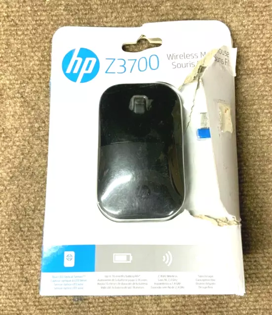 HP Z3700 Wireless Mouse Black V0L79AA#ABL ✅ ❤️️ ✅  Open Box ✅ ❤️️ ✅