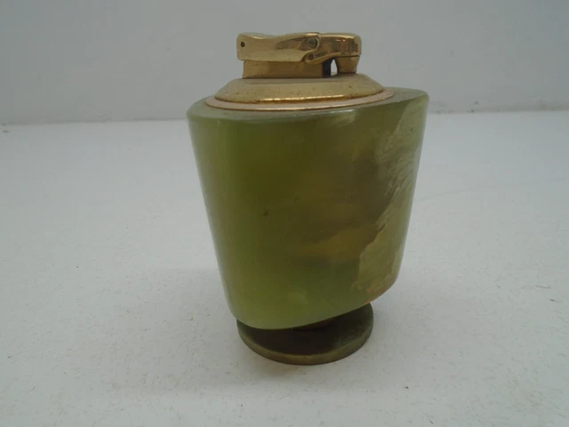 Vintage Colibri Gold Plated Desk Lighter Gas *Untested*