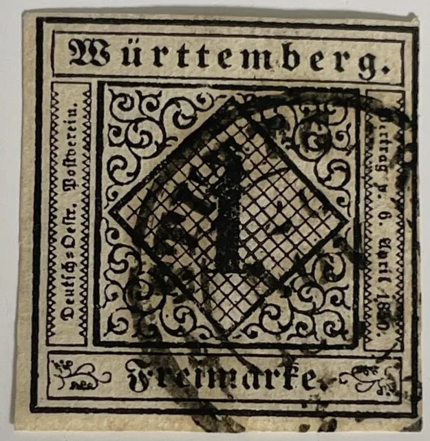 Württemberg Nr. 1 Kat. 500 Euro