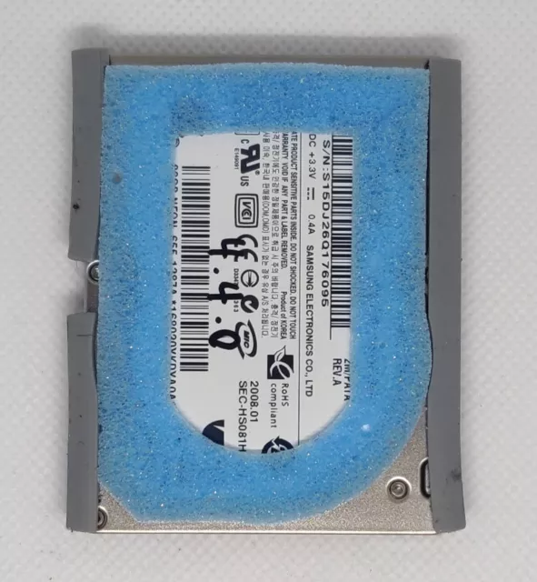 80GB HDD for iPod Classic 6G - ZIF hard drive (thin profile)