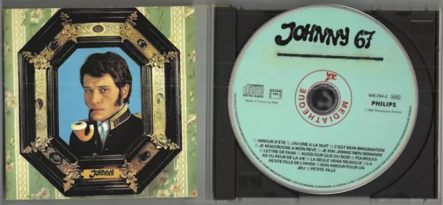 JOHNNY HALLYDAY used cd JOHNNY 67 france