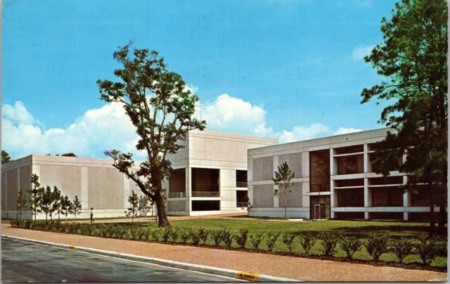 Bates College Law Universtiy Houston Texas Street View School Campus PM Postcard