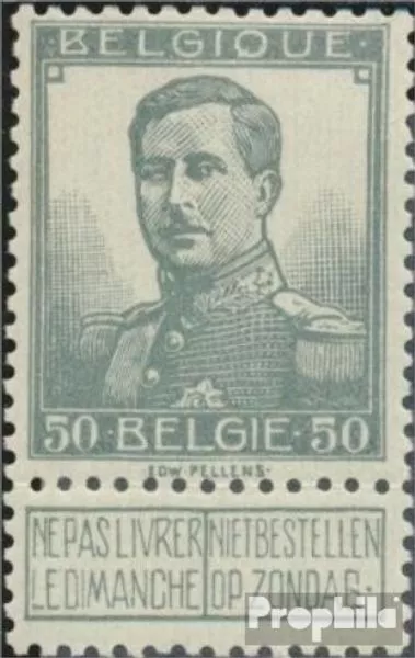 Belgique 96 neuf 1912 timbres